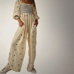 🆕 FREE PEOPLE Dahalia Jumpsuit SZ Xs 🆕